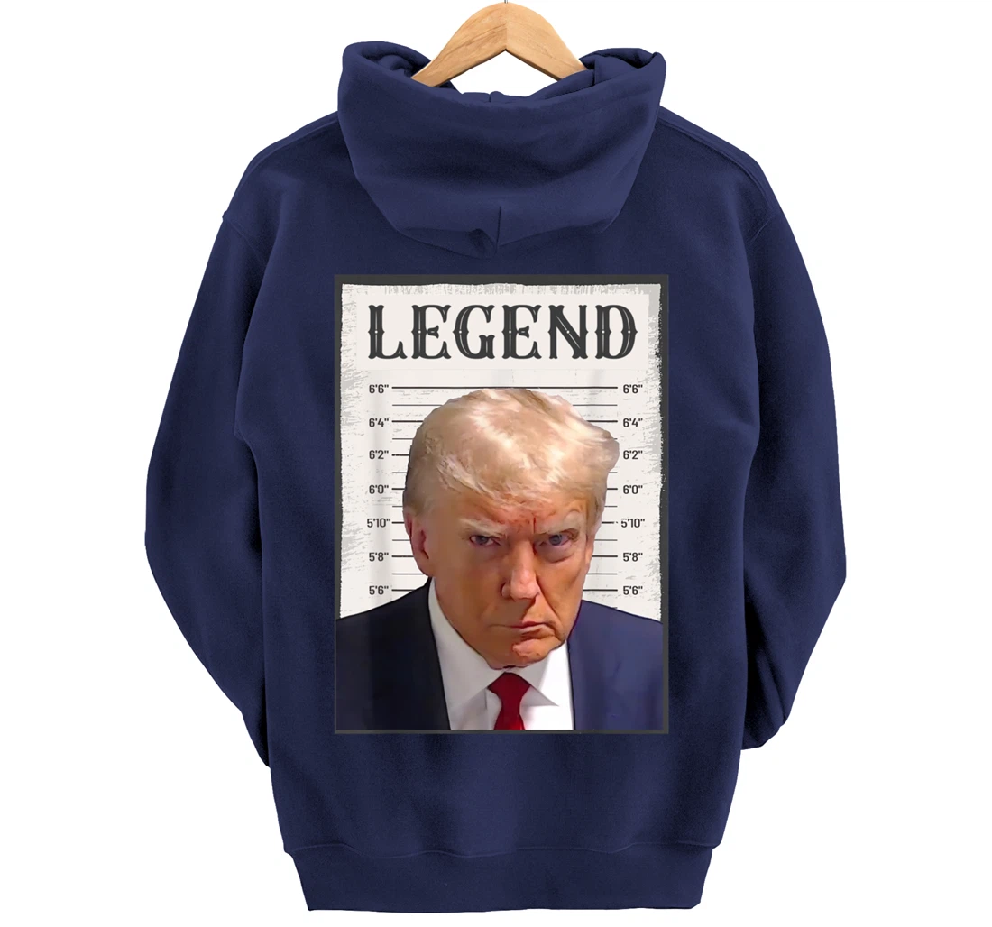 Trump 2024 President Legend Pullover Hoodie