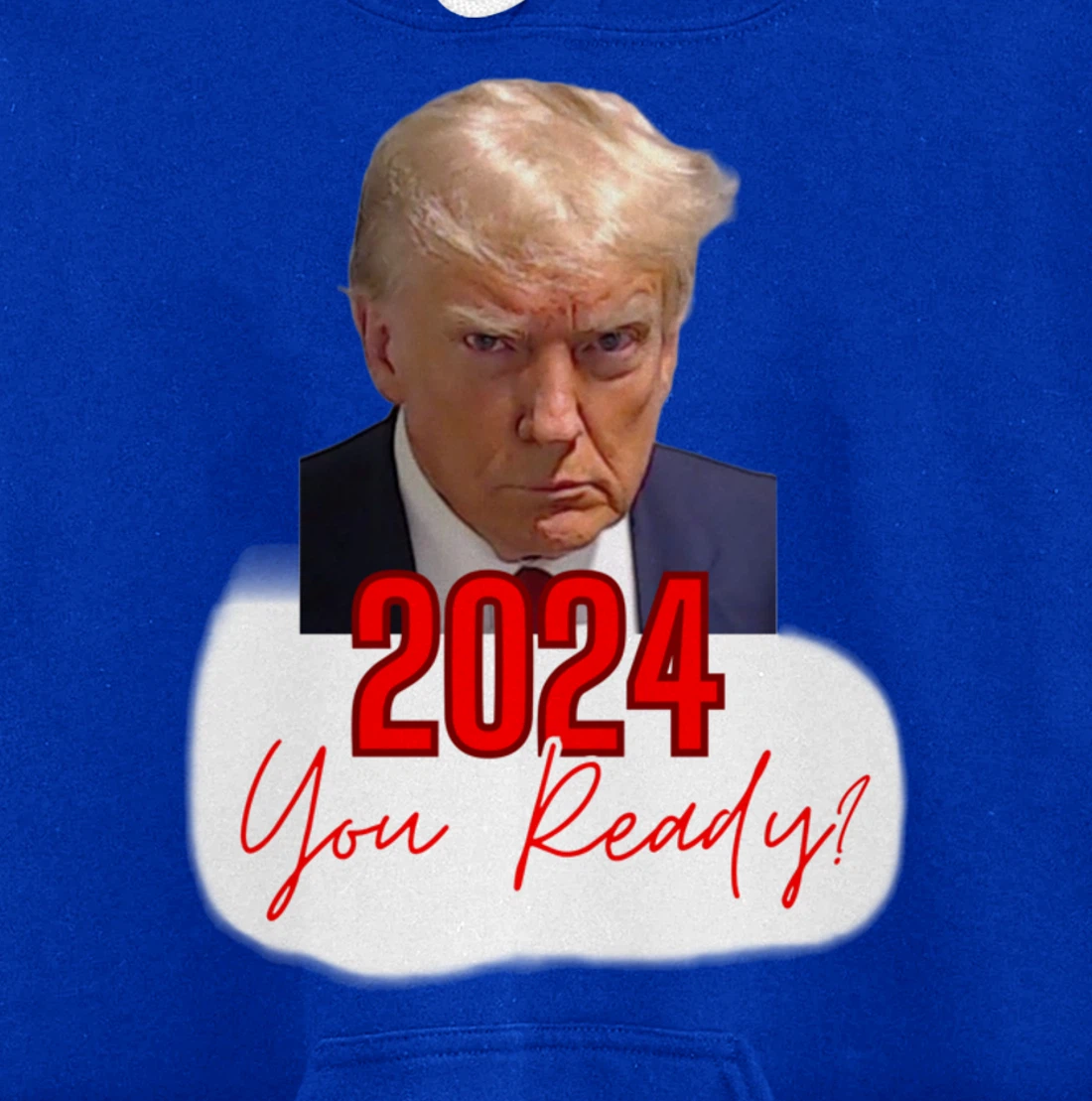 Trump Mugshot, 2024 You Ready? Pullover Hoodie
