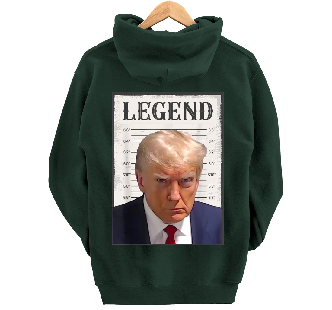 Trump 2024 President Legend Pullover Hoodie