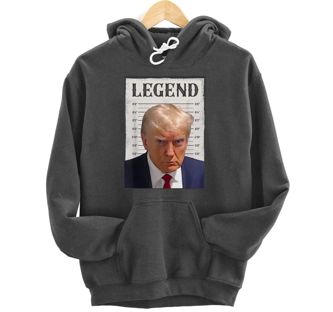 Trump 2024 President Legend Pullover Hoodie