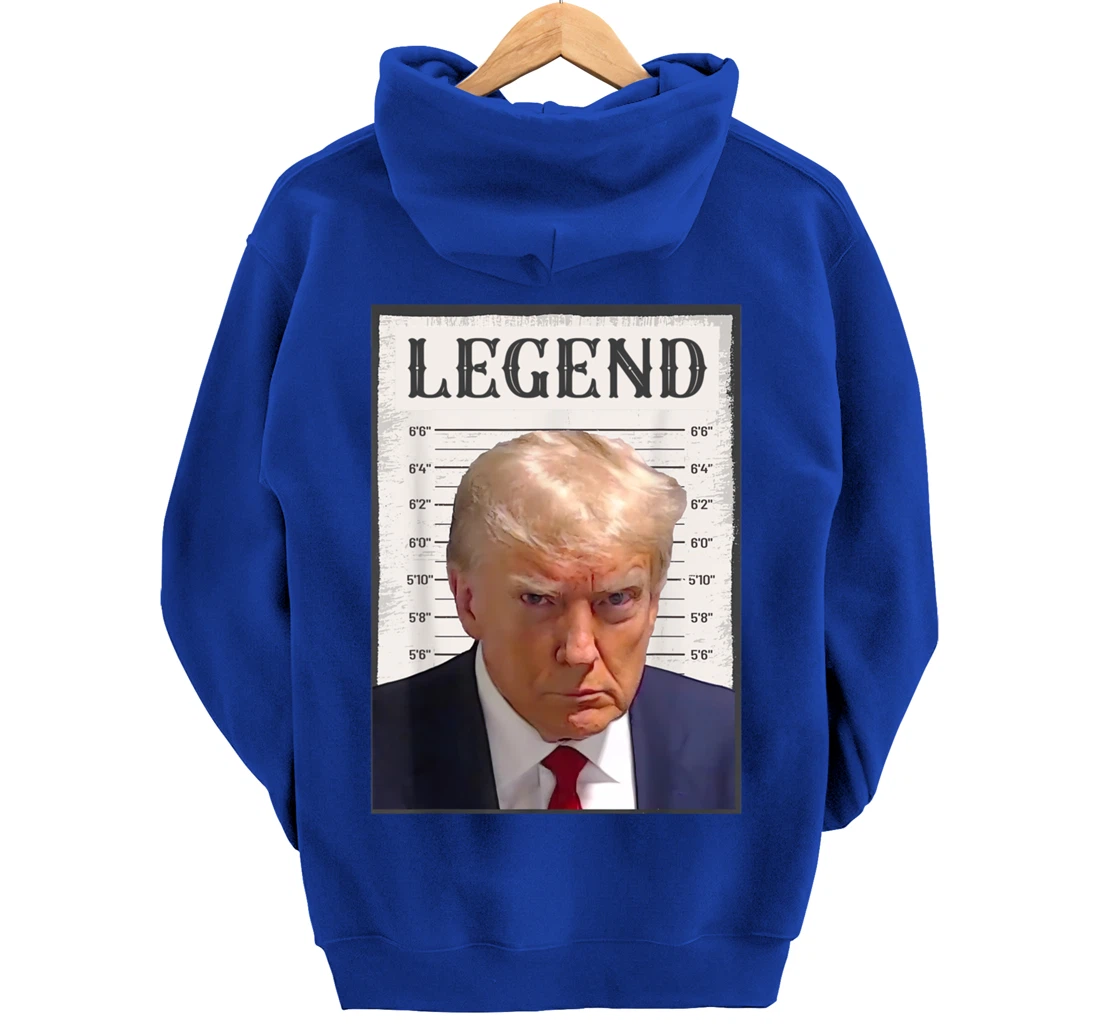 Trump 2024 President Legend Pullover Hoodie