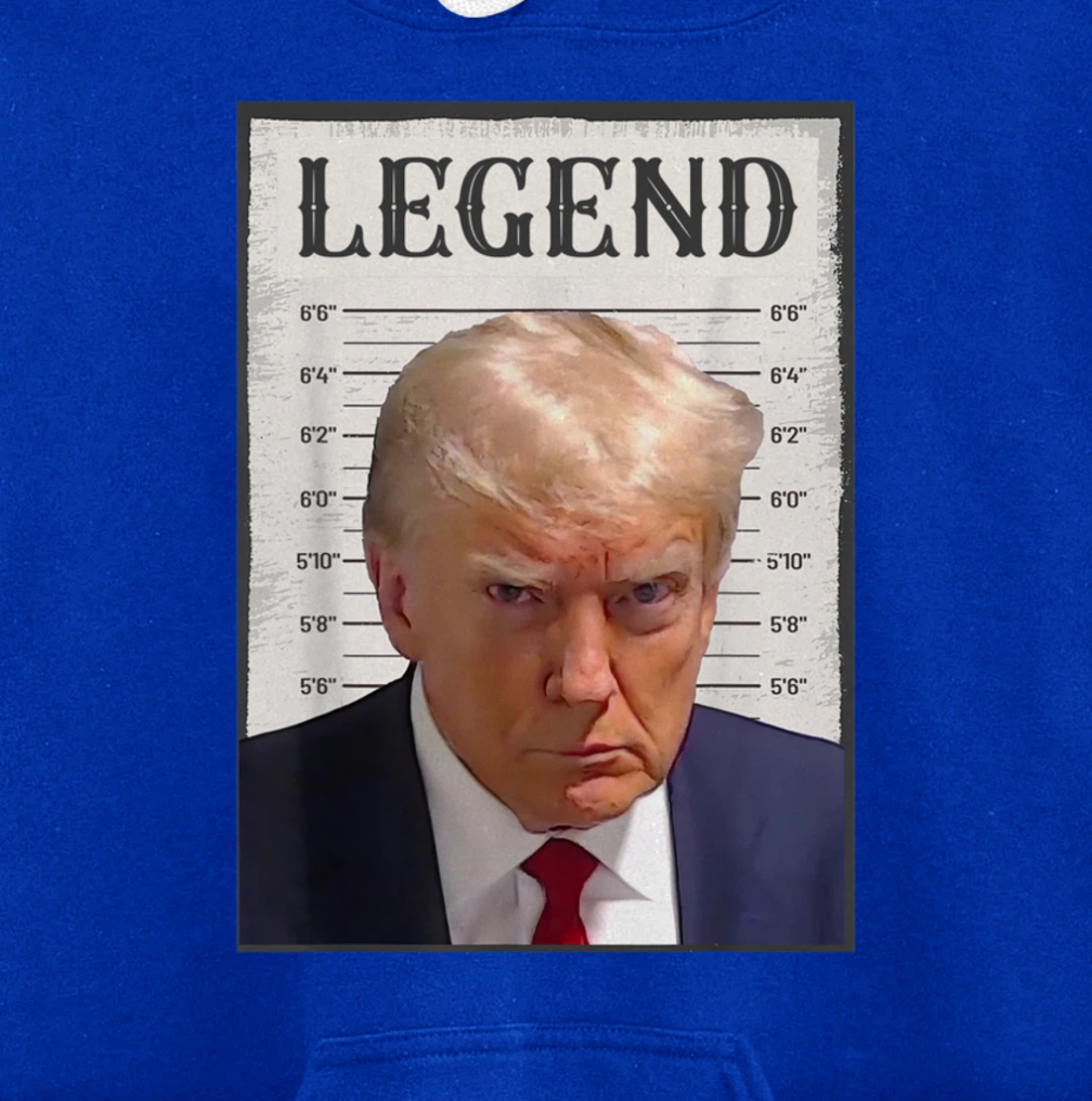 Trump 2024 President Legend Pullover Hoodie