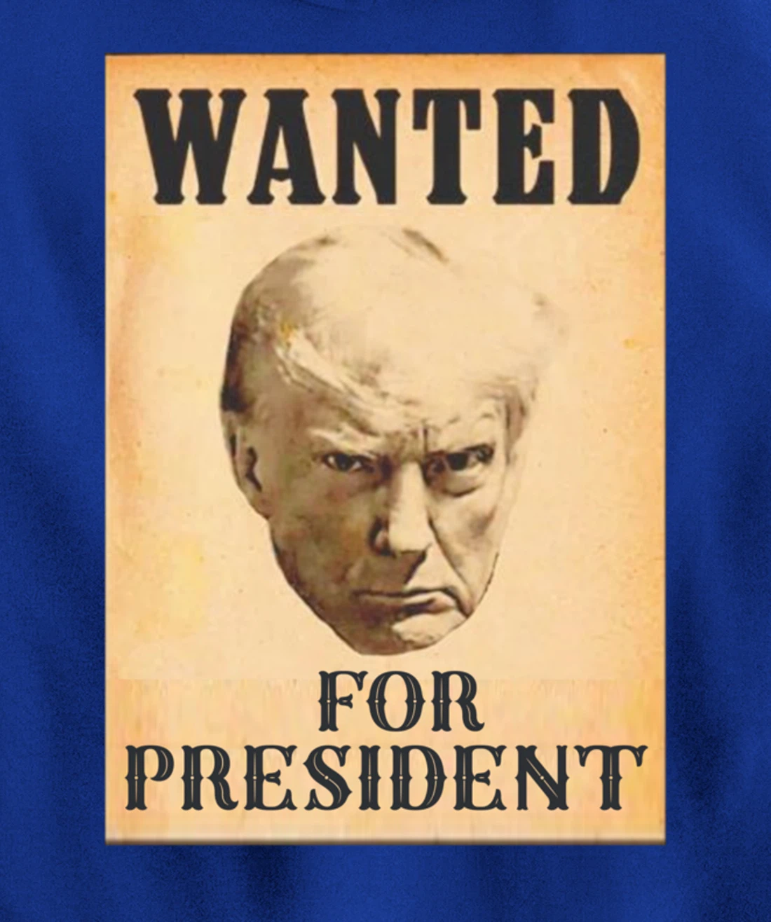 Wanted Donald Trump For President 2024 Pullover Hoodie