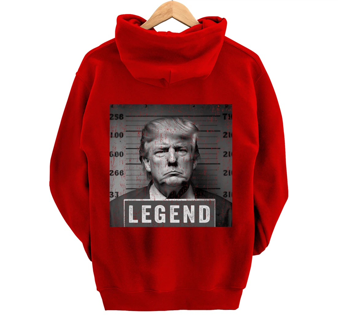 Never Surrender - Trump President Legend - Donald Trump Mug Pullover Hoodie