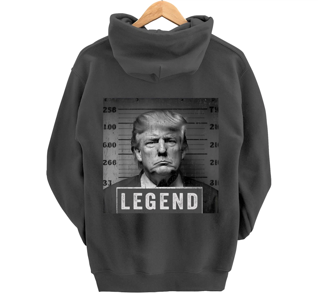 Never Surrender - Trump President Legend - Donald Trump Mug Pullover Hoodie