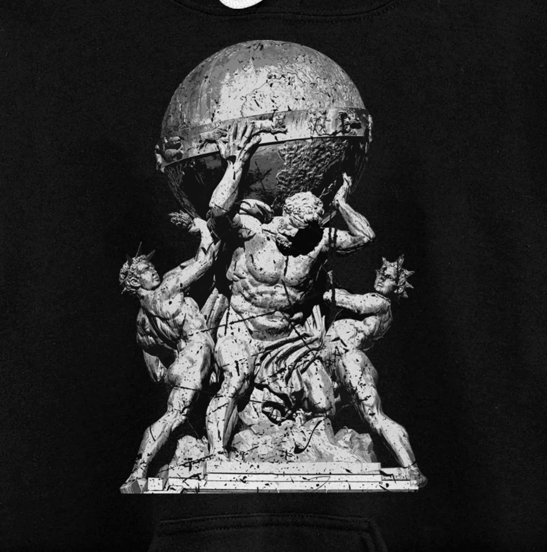 Atlas Greek mythology T shirt Greece Greek Gods Gift Pullover Hoodie