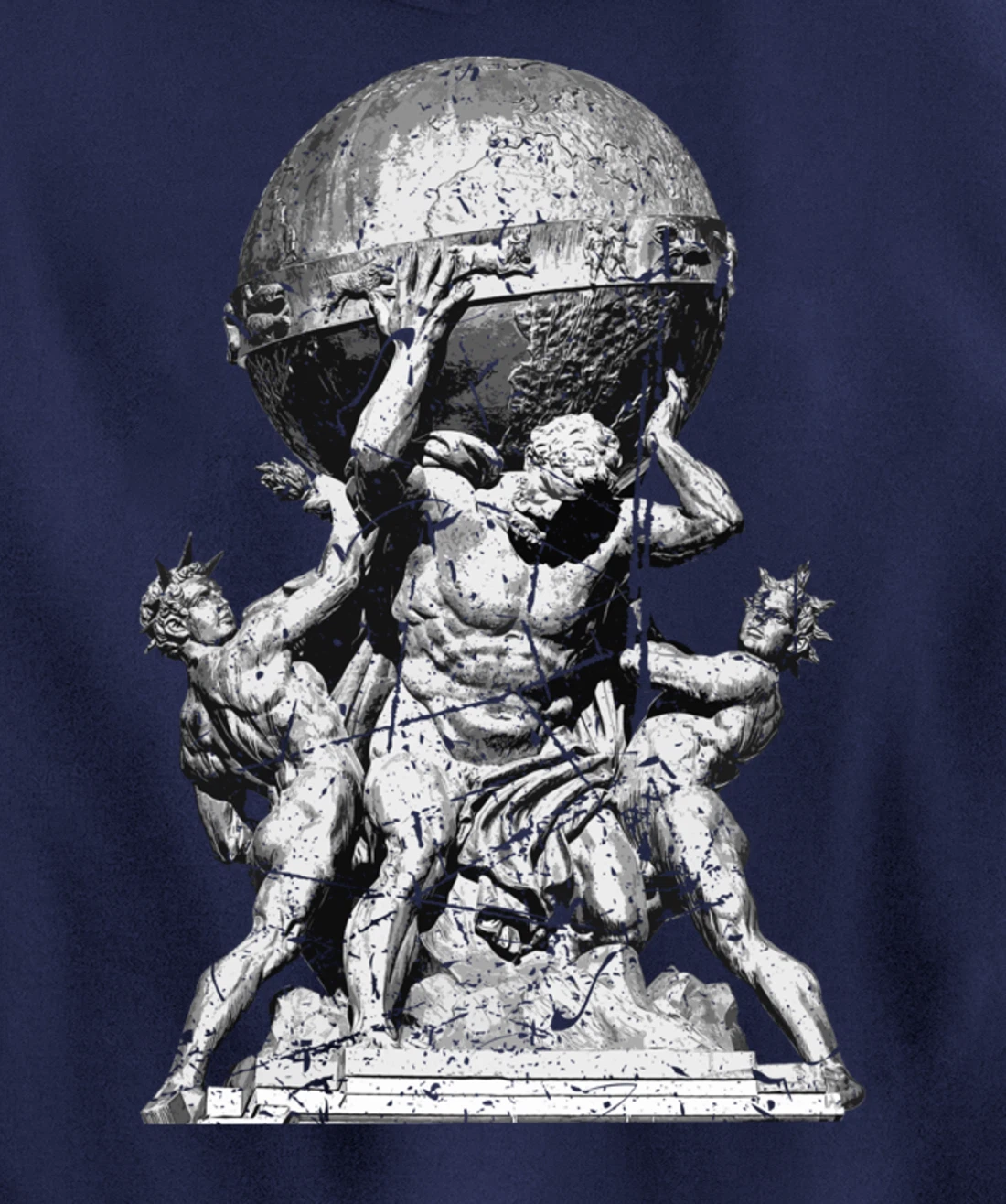 Atlas Greek mythology T shirt Greece Greek Gods Gift Pullover Hoodie