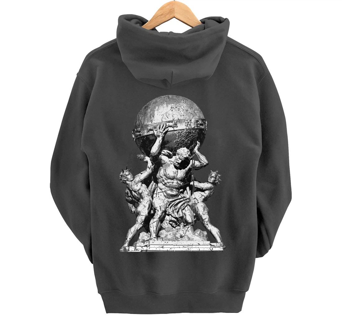 Atlas Greek mythology T shirt Greece Greek Gods Gift Pullover Hoodie