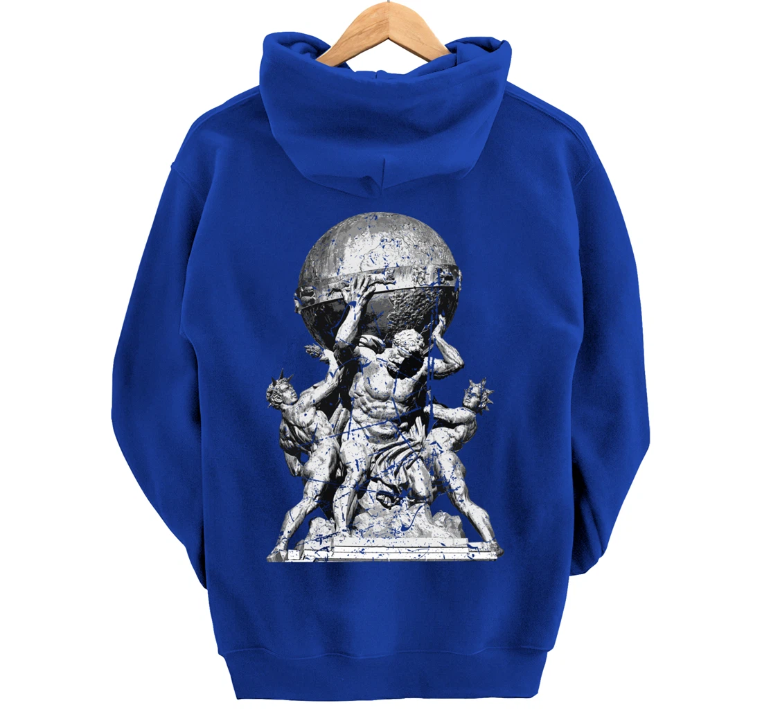 Atlas Greek mythology T shirt Greece Greek Gods Gift Pullover Hoodie