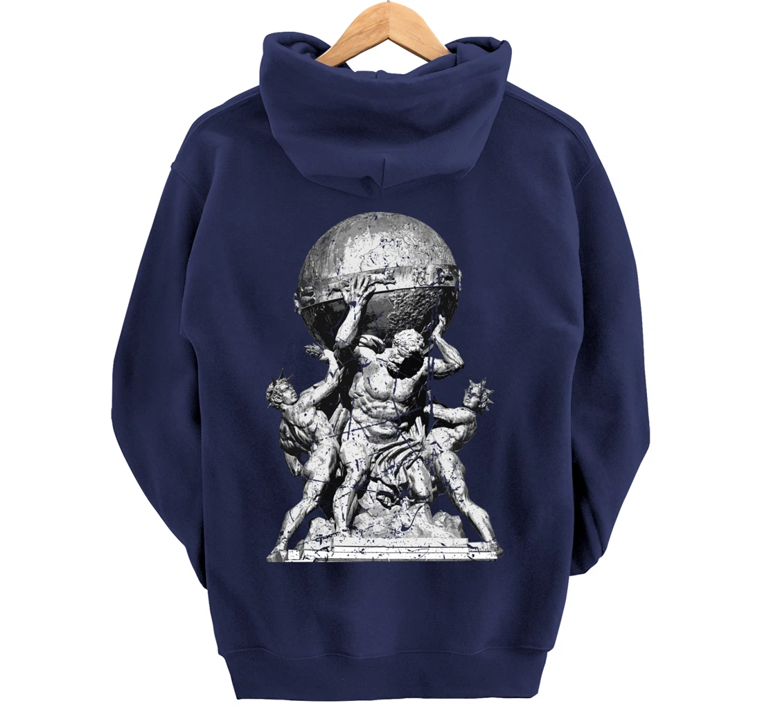 Atlas Greek mythology T shirt Greece Greek Gods Gift Pullover Hoodie