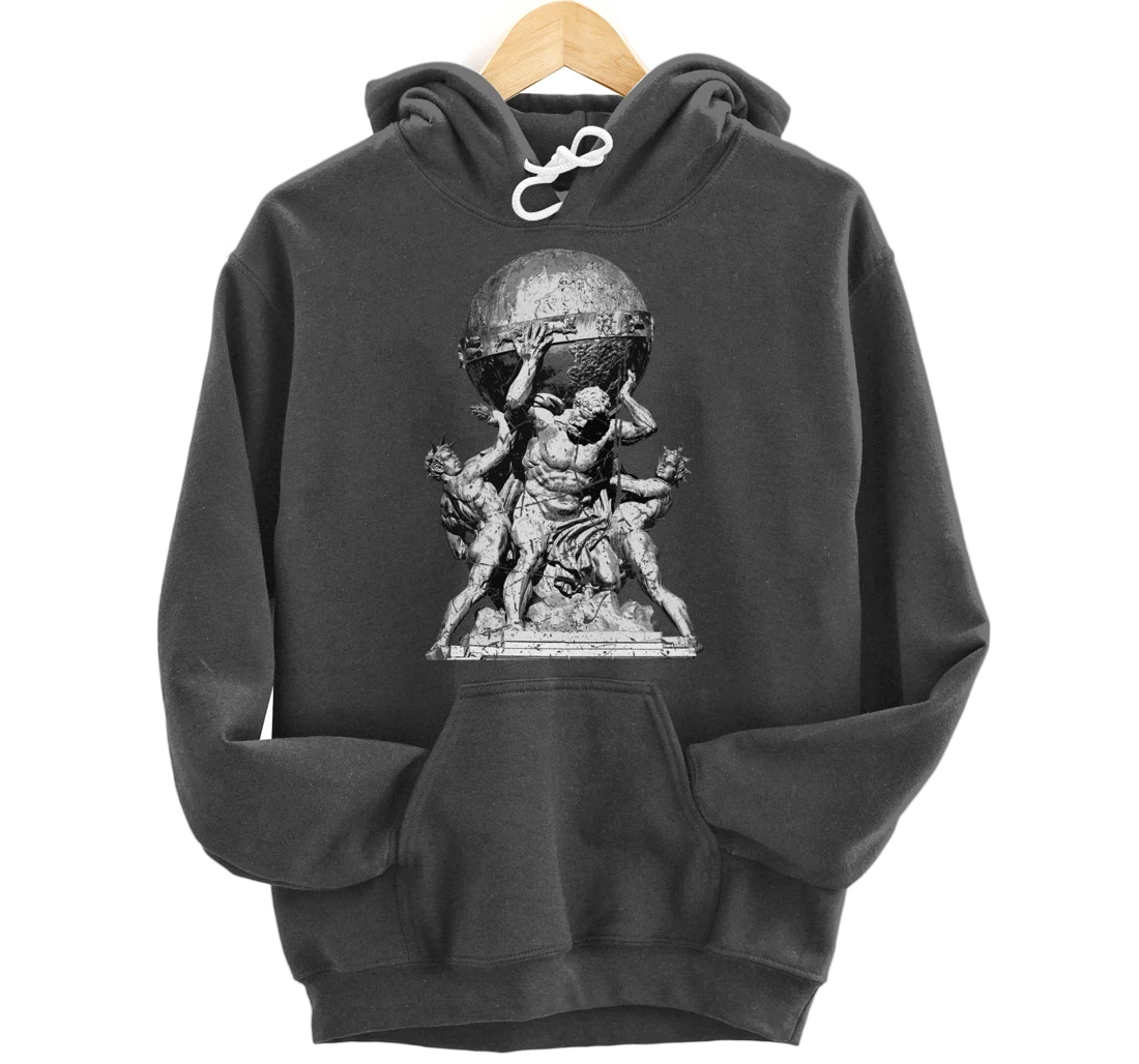 Atlas Greek mythology T shirt Greece Greek Gods Gift Pullover Hoodie
