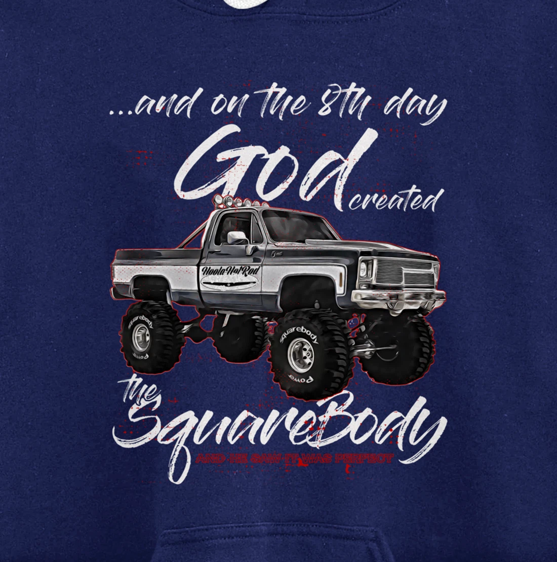 8th God,Jimmy,Squarebody Truck,Suburban,Blazer,Silverado,K5 Pullover Hoodie