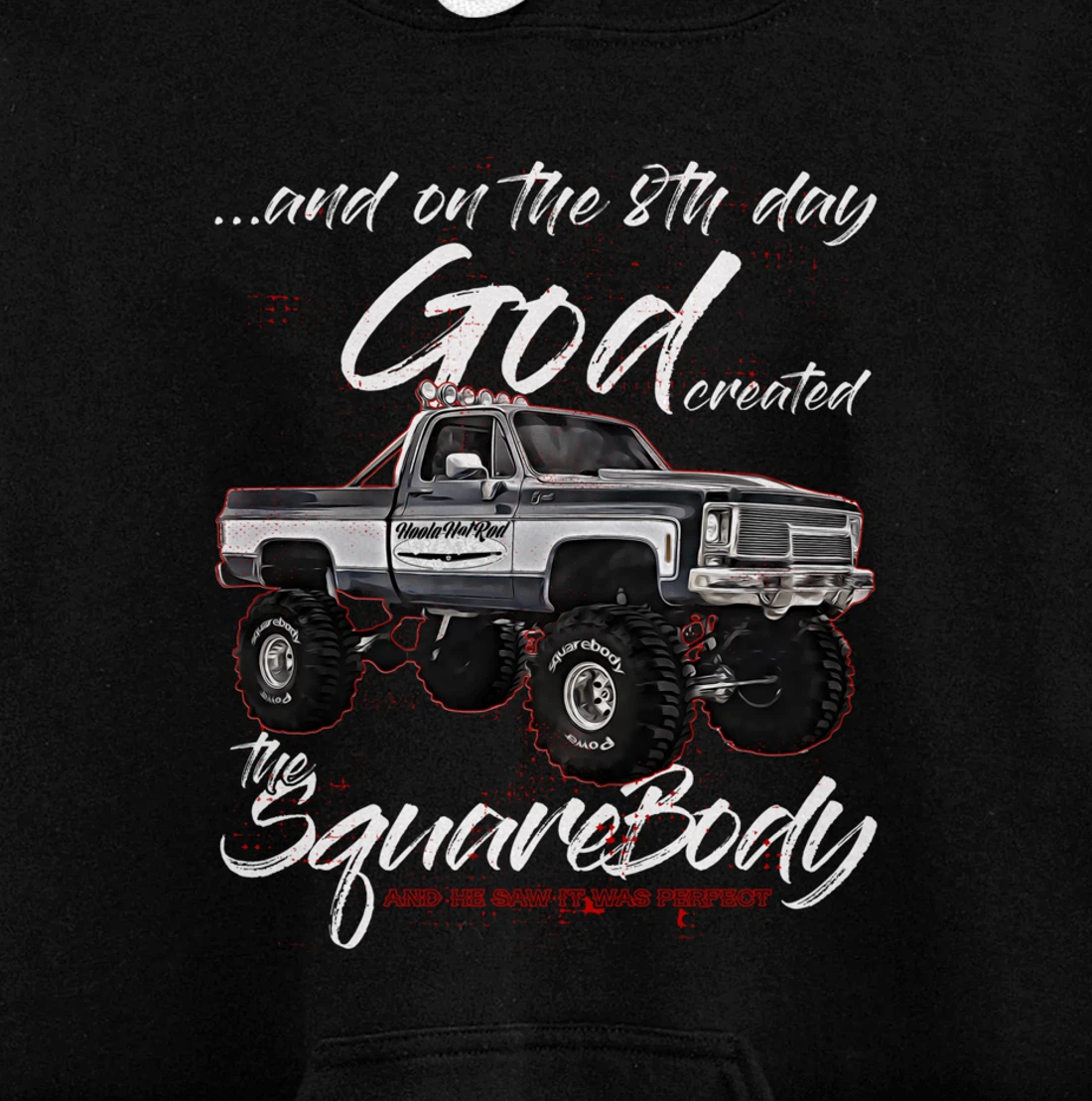 8th God,Jimmy,Squarebody Truck,Suburban,Blazer,Silverado,K5 Pullover Hoodie