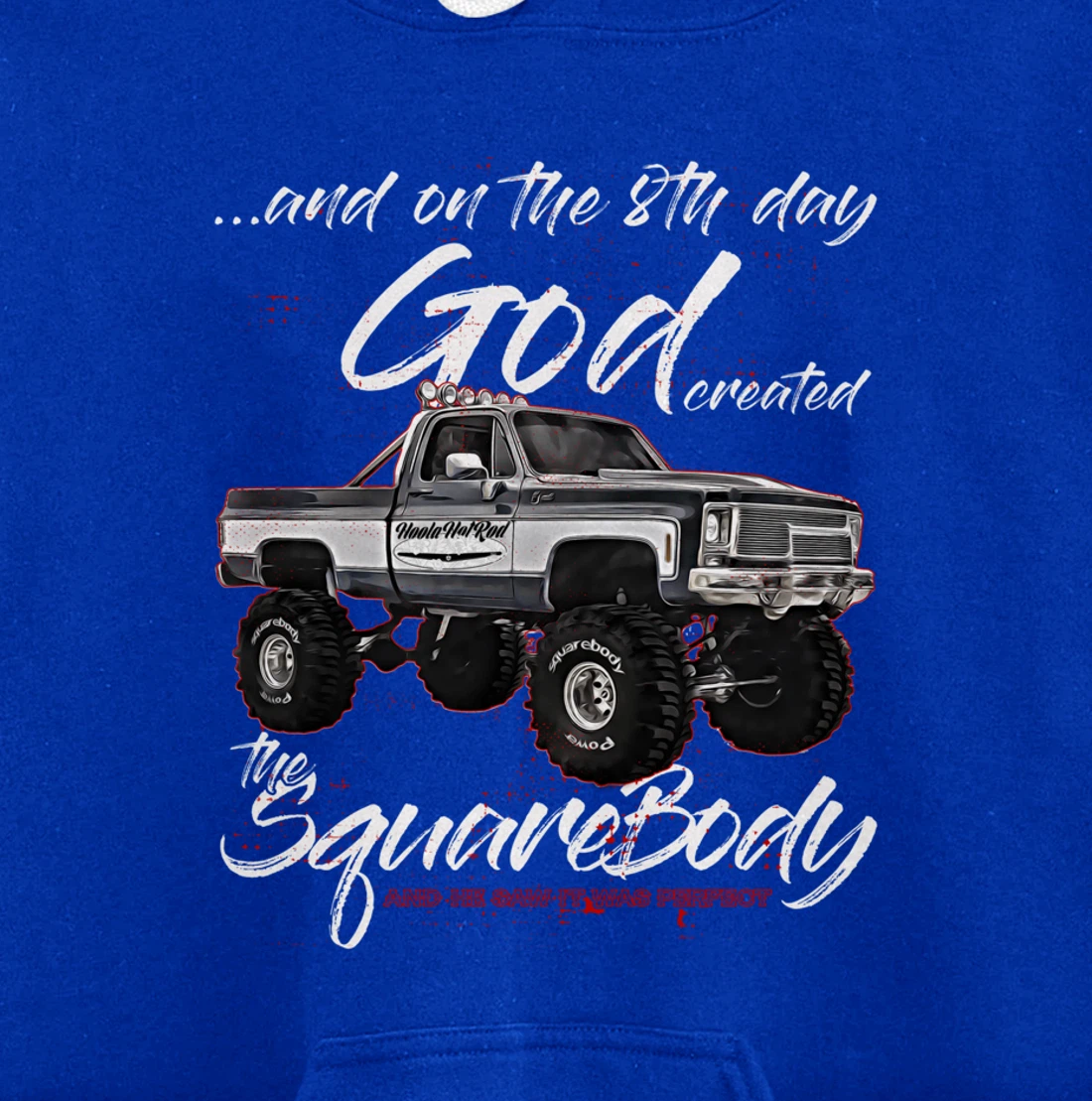 8th God,Jimmy,Squarebody Truck,Suburban,Blazer,Silverado,K5 Pullover Hoodie