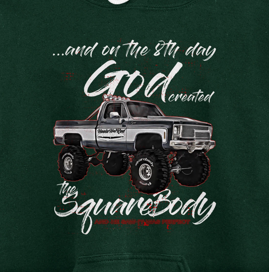 8th God,Jimmy,Squarebody Truck,Suburban,Blazer,Silverado,K5 Pullover Hoodie