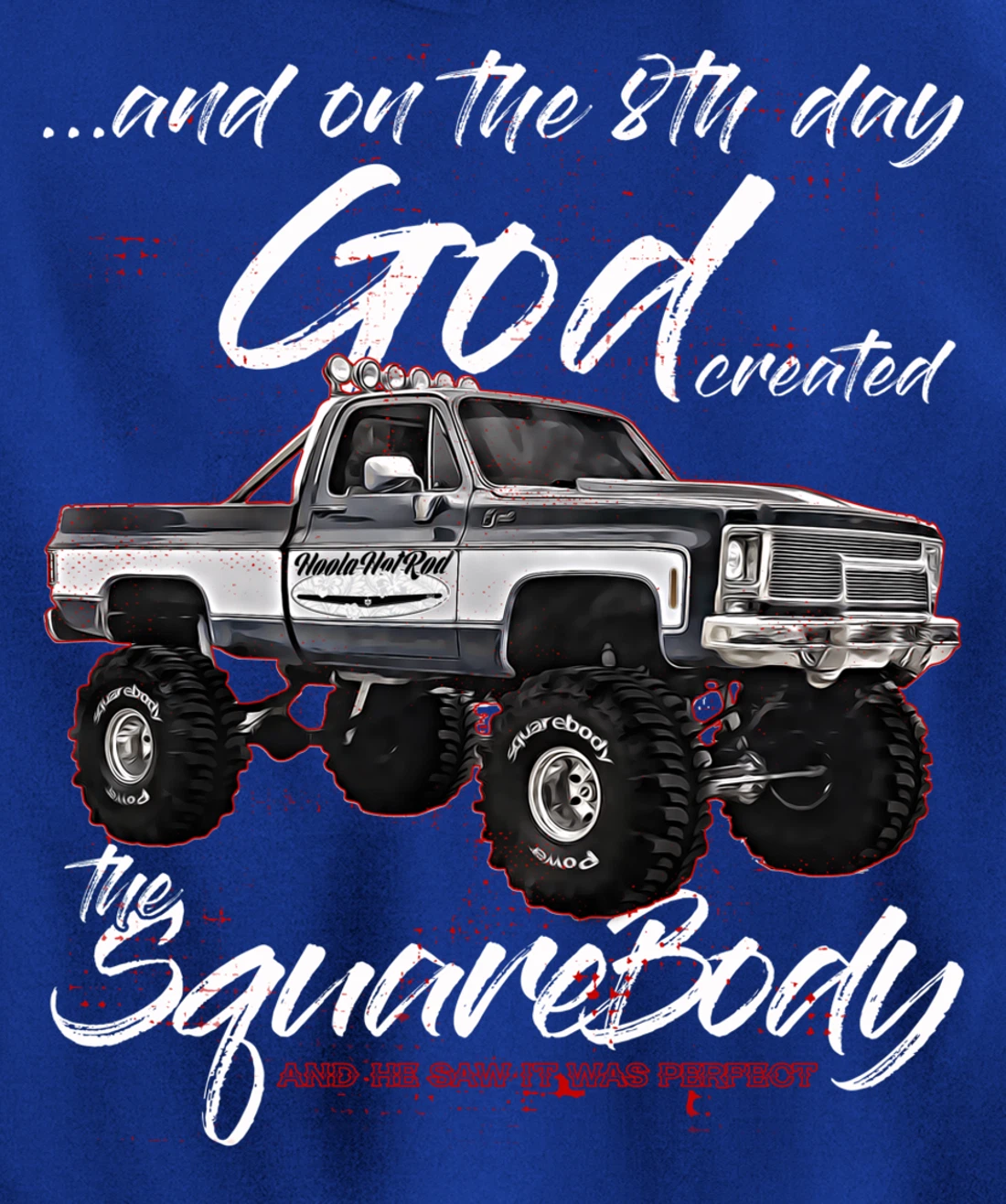 8th God,Jimmy,Squarebody Truck,Suburban,Blazer,Silverado,K5 Pullover Hoodie