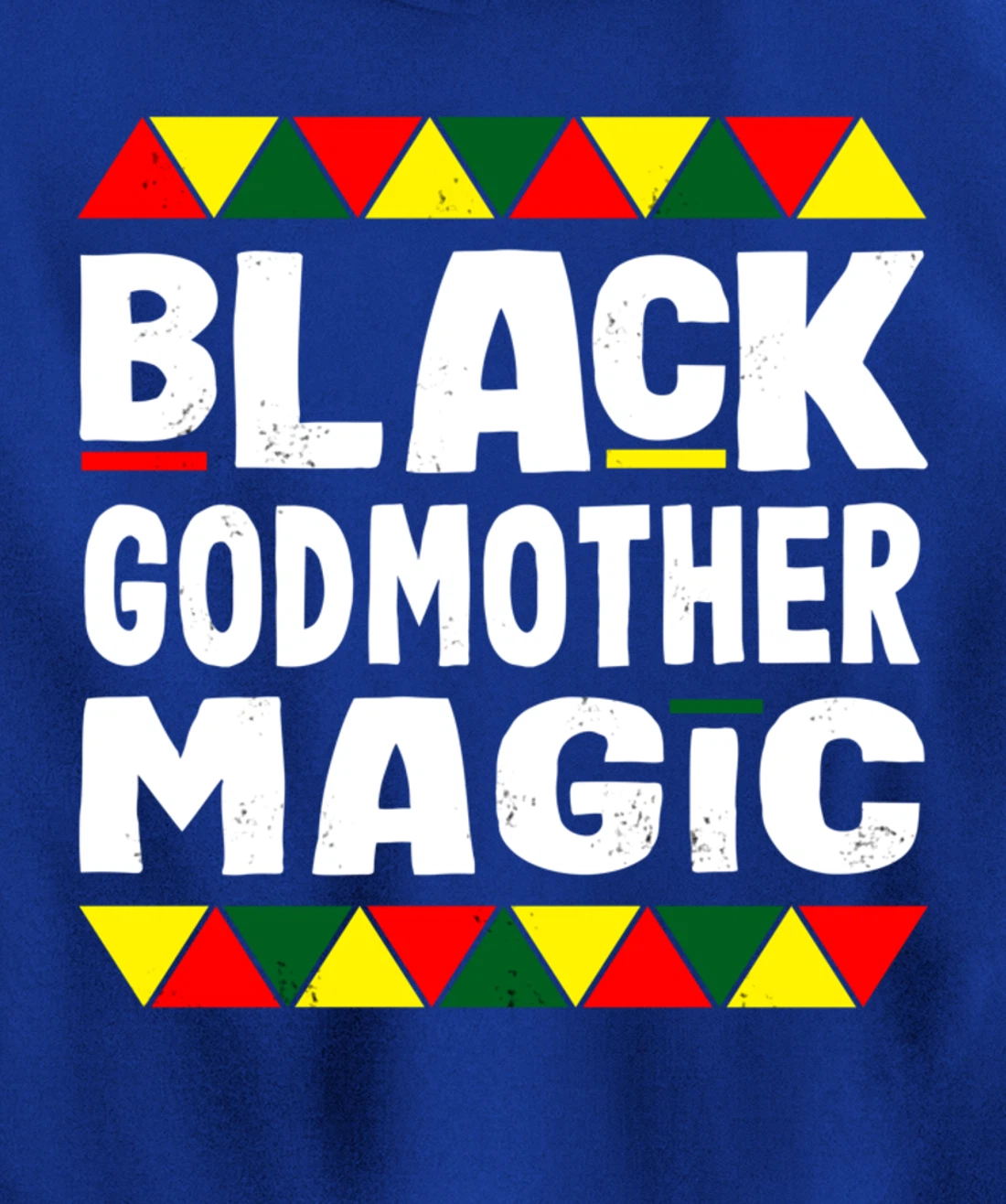 Black Godmother Magic Black History Month Africa Pride Pullover Hoodie