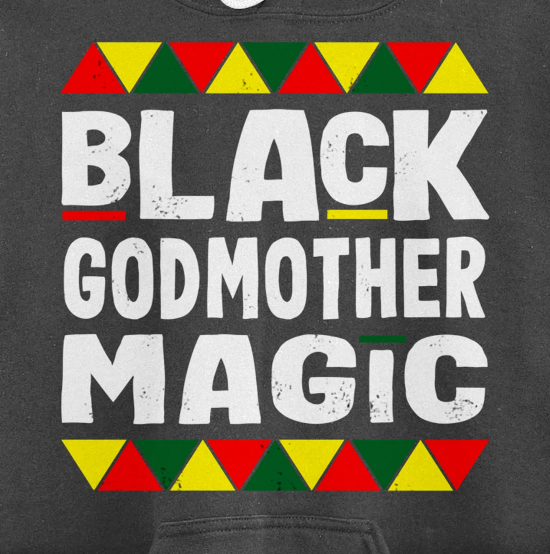Black Godmother Magic Black History Month Africa Pride Pullover Hoodie