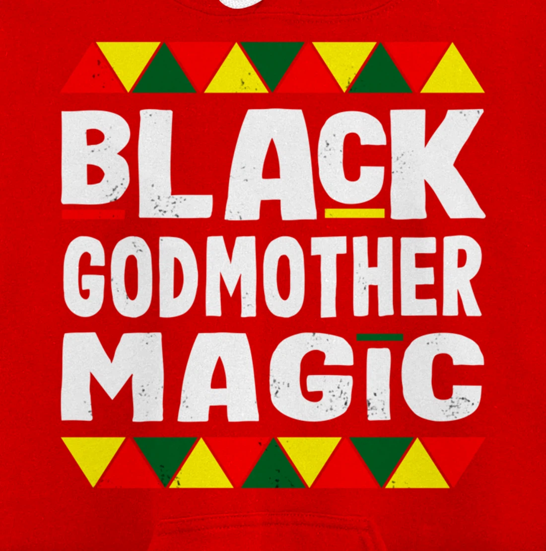 Black Godmother Magic Black History Month Africa Pride Pullover Hoodie