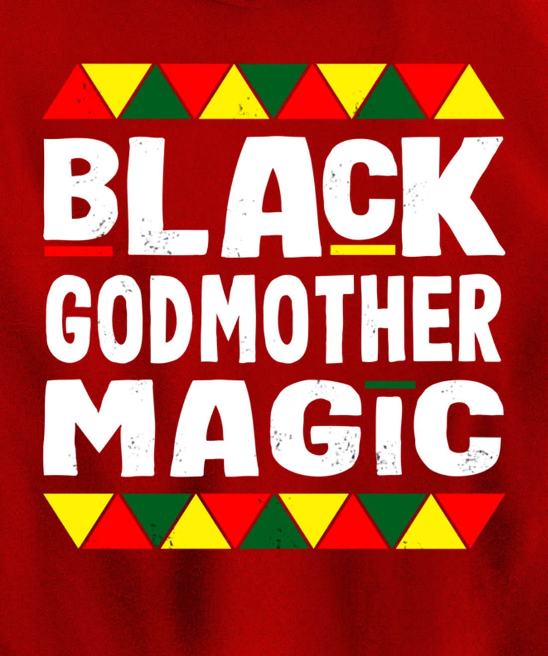 Black Godmother Magic Black History Month Africa Pride Pullover Hoodie