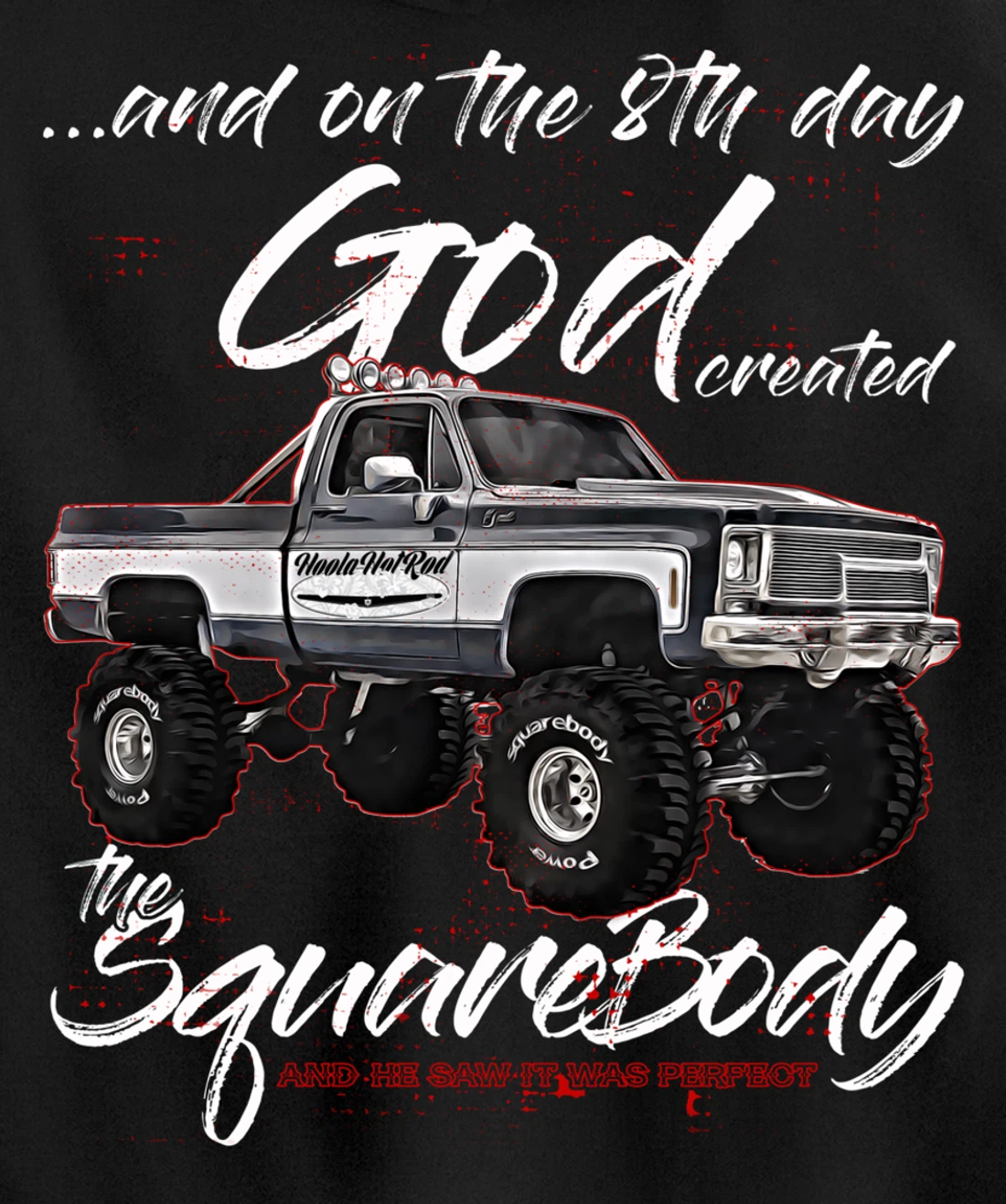 8th God,Jimmy,Squarebody Truck,Suburban,Blazer,Silverado,K5 Pullover Hoodie