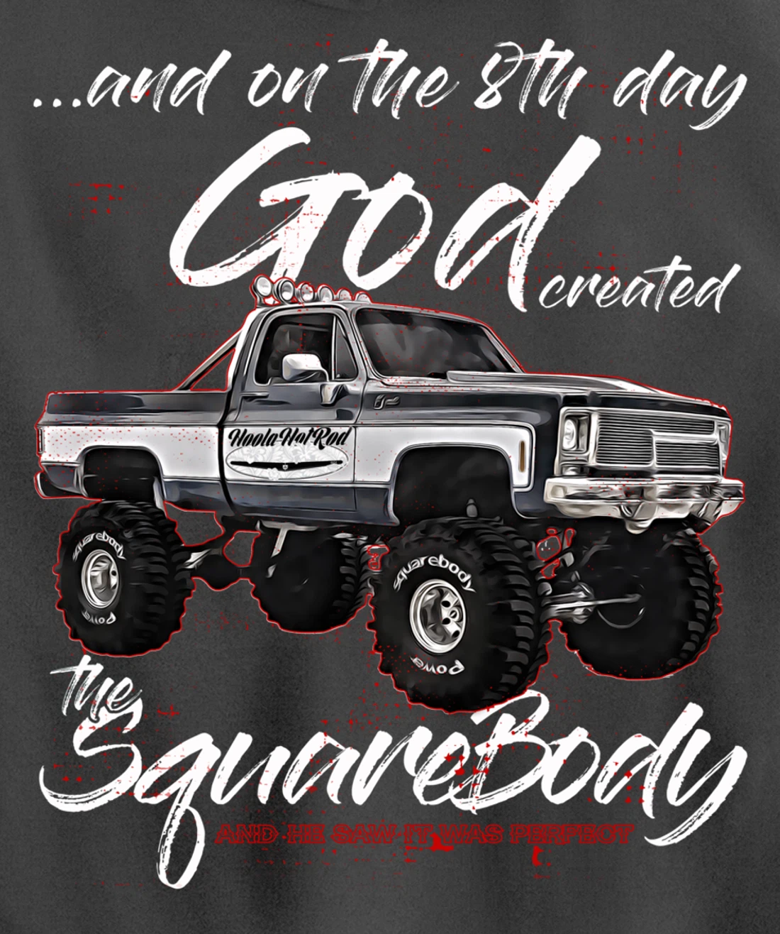 8th God,Jimmy,Squarebody Truck,Suburban,Blazer,Silverado,K5 Pullover Hoodie