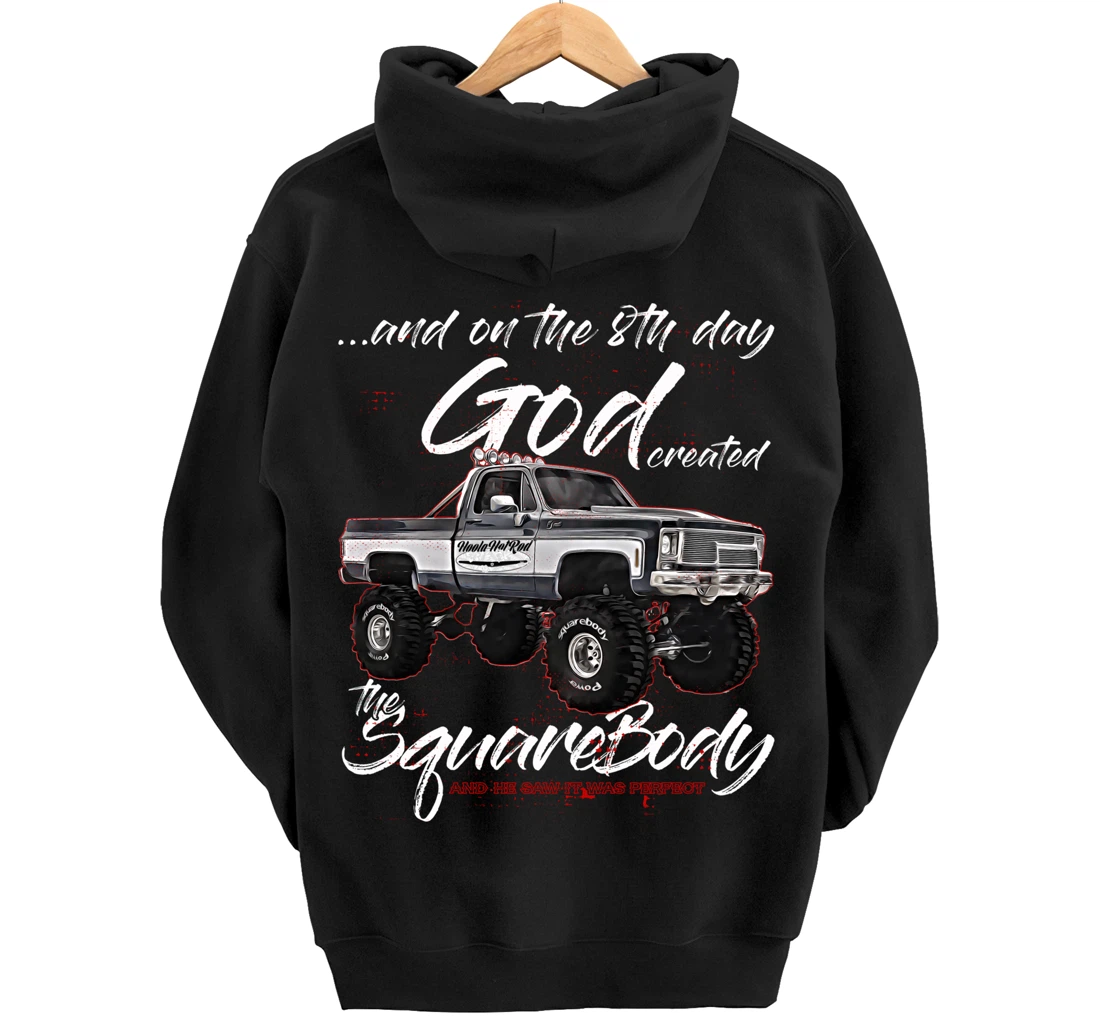 8th God,Jimmy,Squarebody Truck,Suburban,Blazer,Silverado,K5 Pullover Hoodie