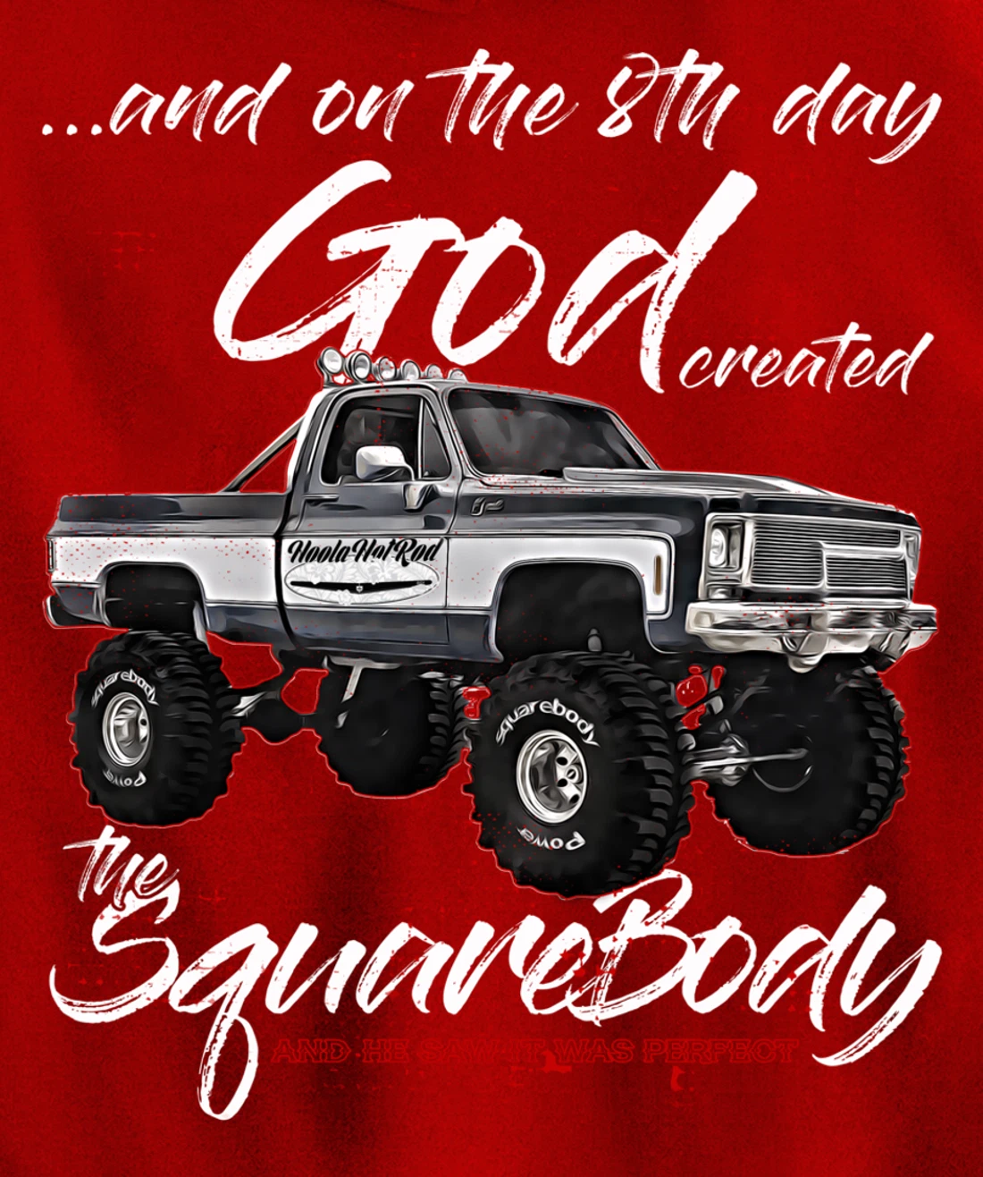 8th God,Jimmy,Squarebody Truck,Suburban,Blazer,Silverado,K5 Pullover Hoodie