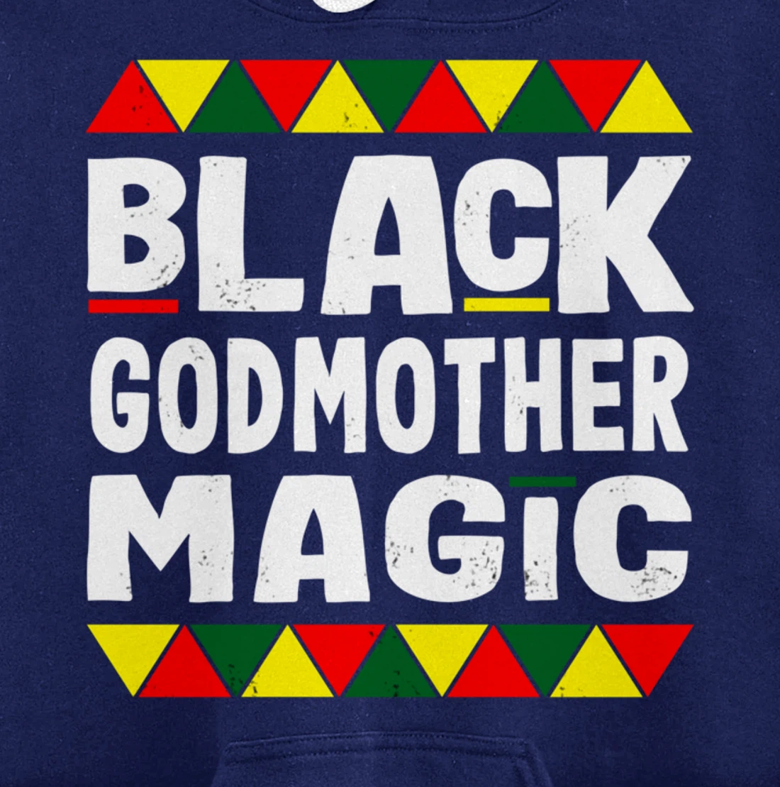 Black Godmother Magic Black History Month Africa Pride Pullover Hoodie