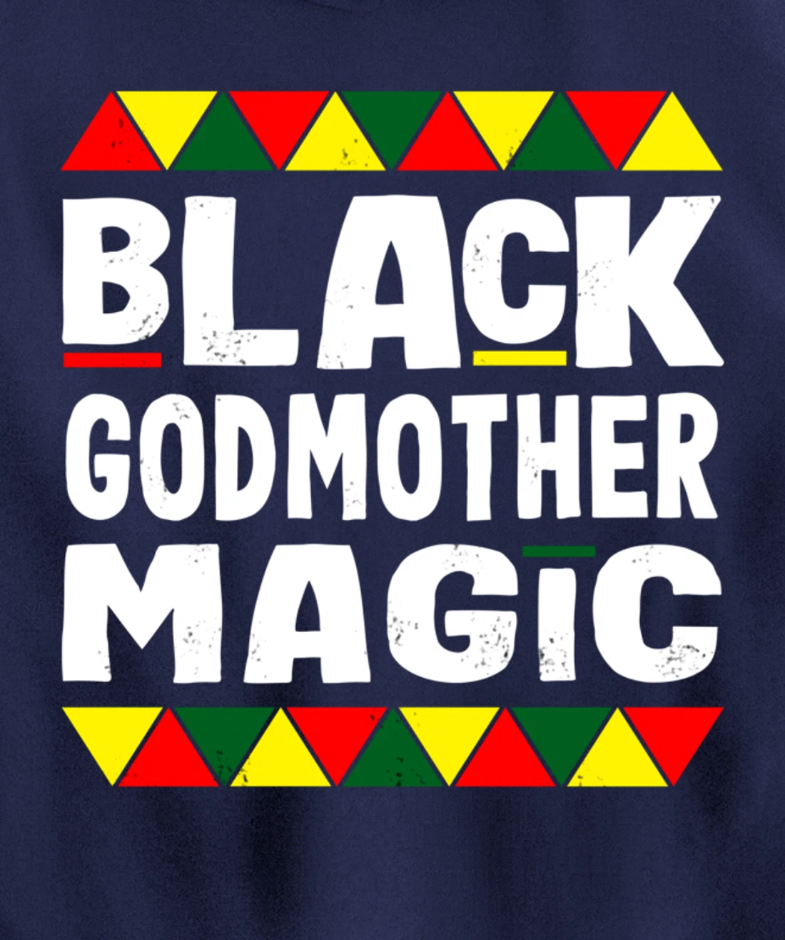 Black Godmother Magic Black History Month Africa Pride Pullover Hoodie