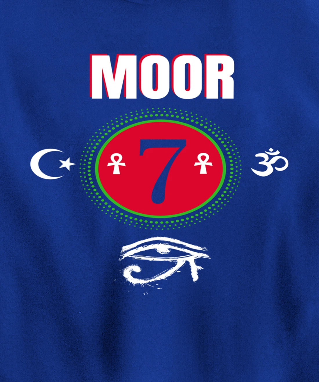 Moor - Moorish American God Body Of Melanin Pullover Hoodie