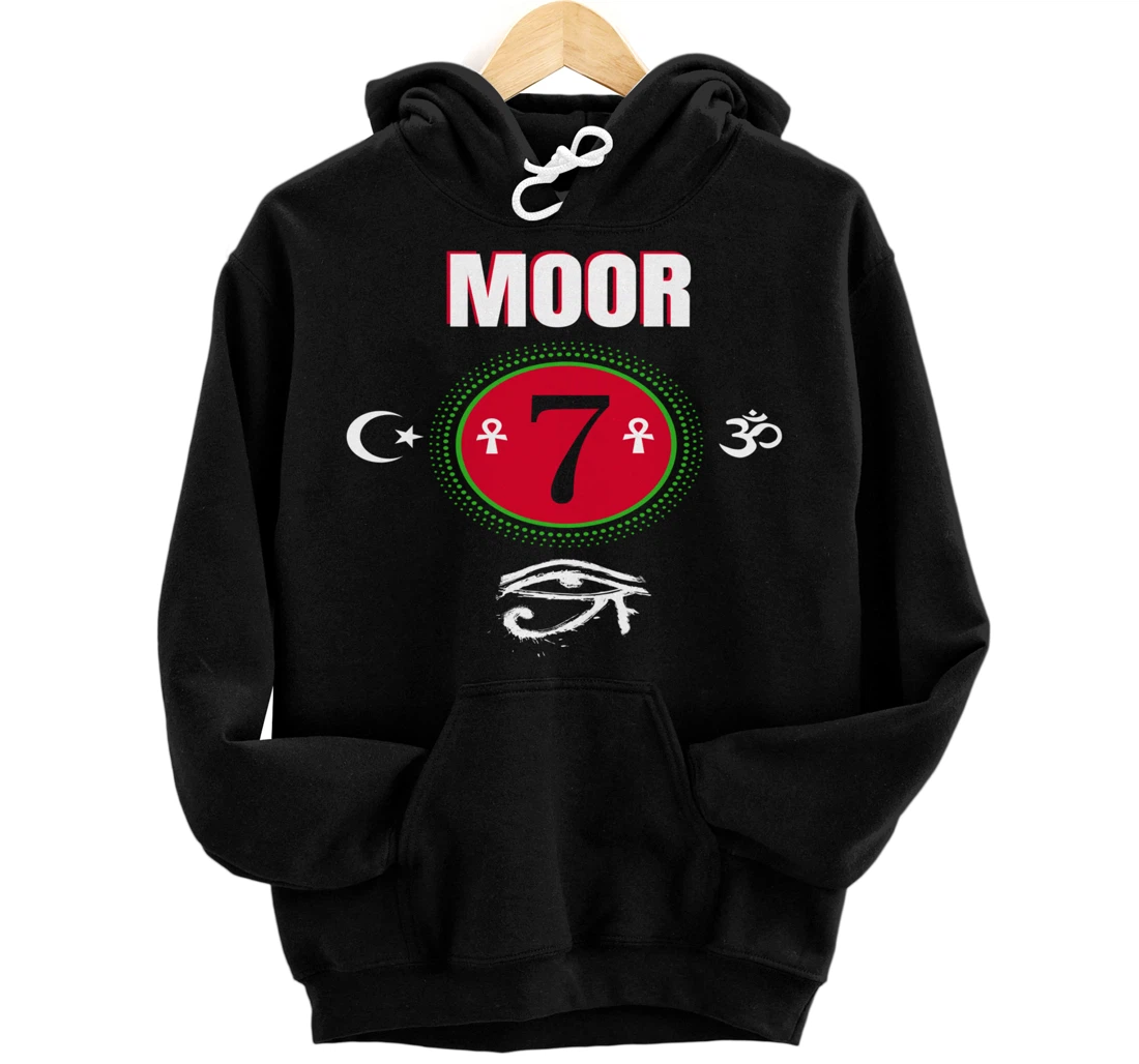 Moor - Moorish American God Body Of Melanin Pullover Hoodie