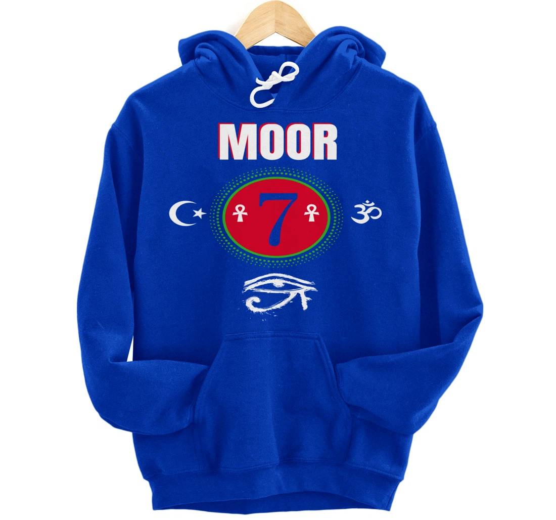 Moor - Moorish American God Body Of Melanin Pullover Hoodie