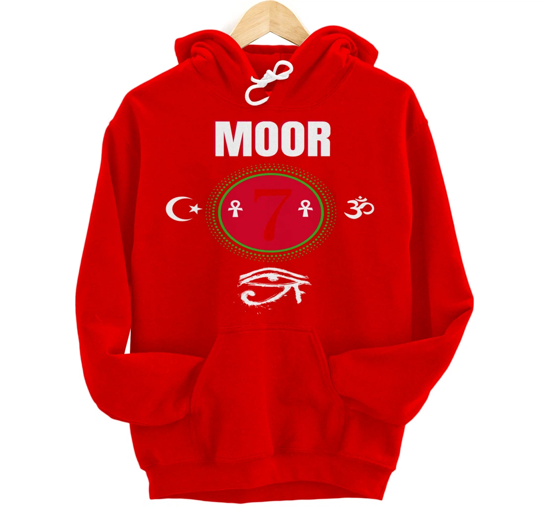Moor - Moorish American God Body Of Melanin Pullover Hoodie