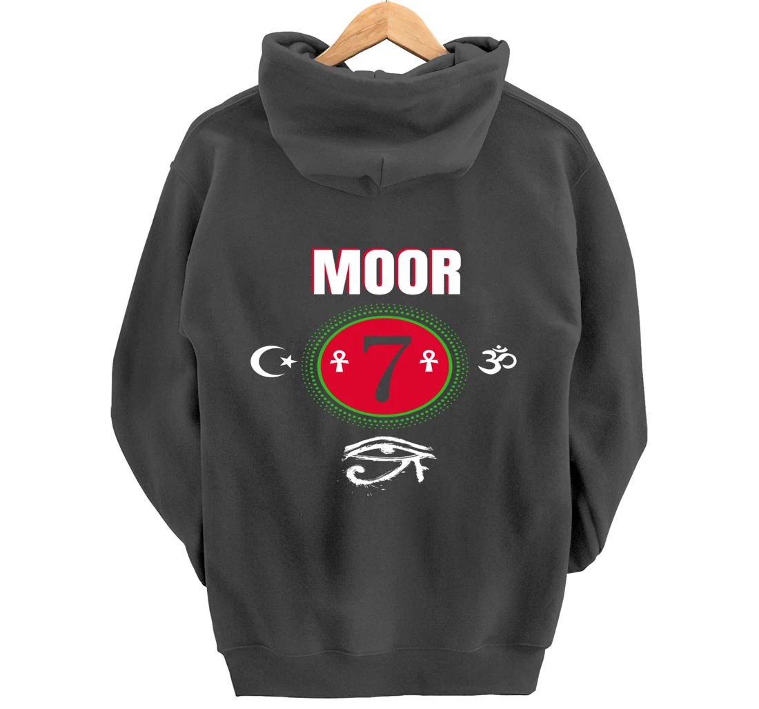 Moor - Moorish American God Body Of Melanin Pullover Hoodie