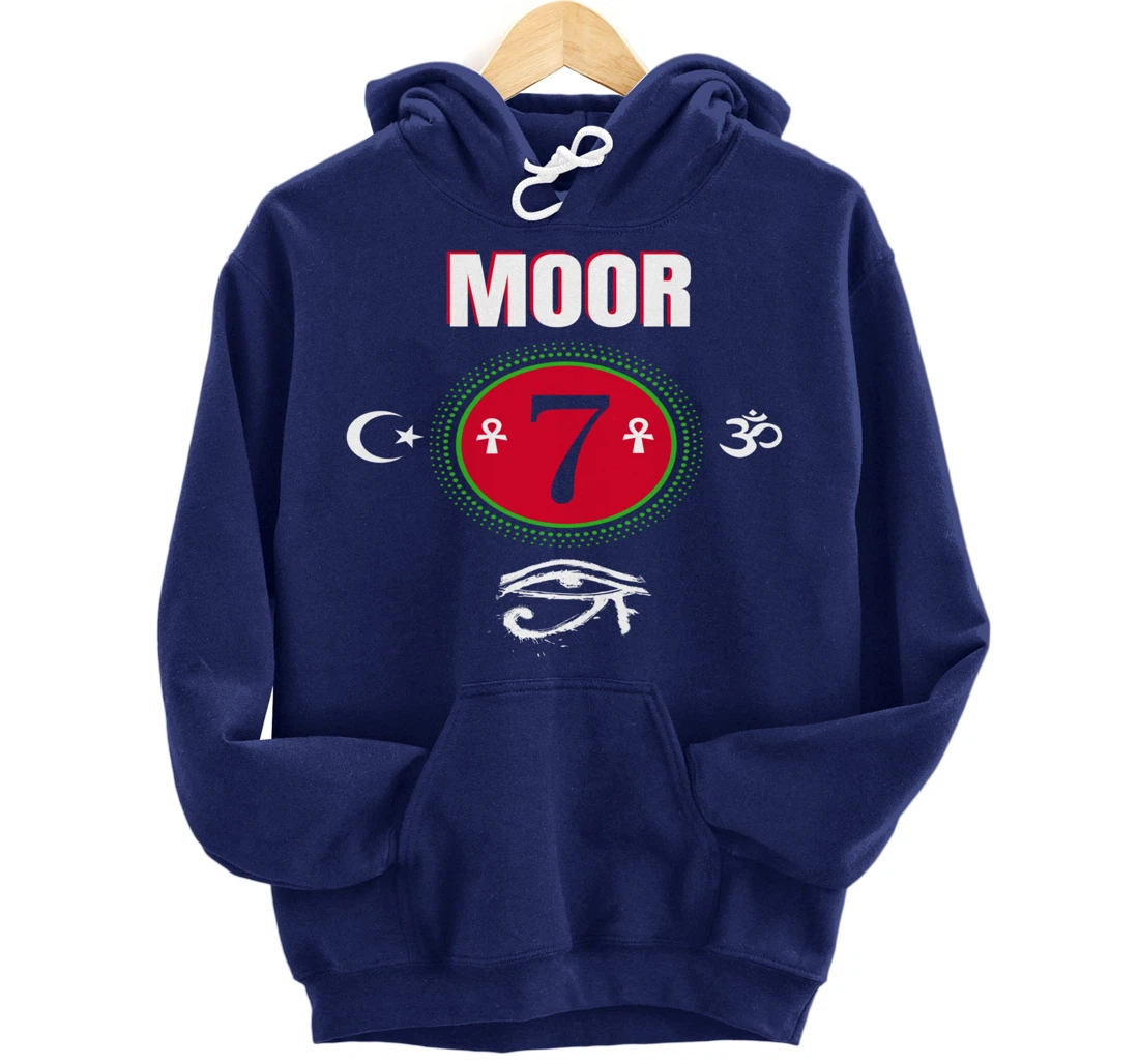 Moor - Moorish American God Body Of Melanin Pullover Hoodie