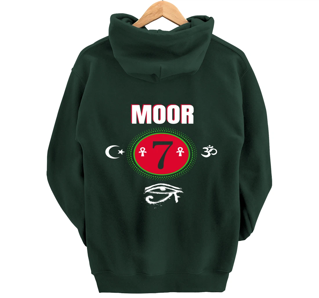Moor - Moorish American God Body Of Melanin Pullover Hoodie