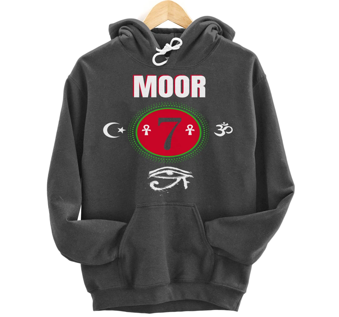 Moor - Moorish American God Body Of Melanin Pullover Hoodie