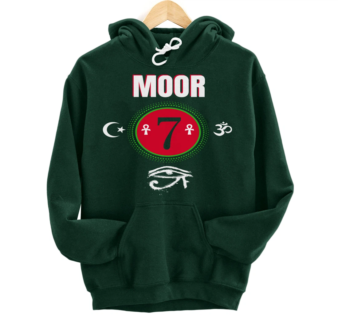 Moor - Moorish American God Body Of Melanin Pullover Hoodie