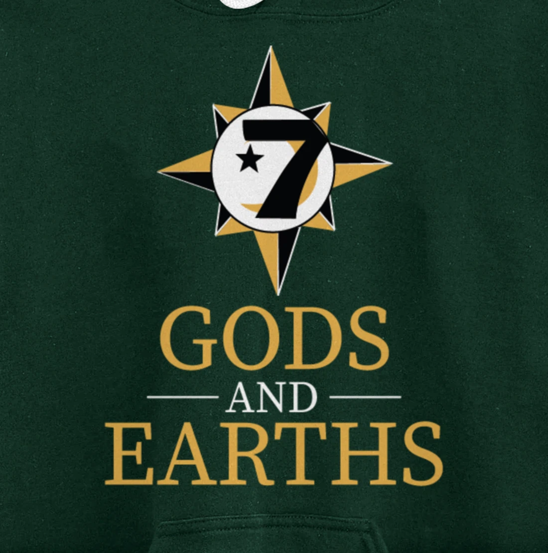 Gods and Earths Five Percent Nation Five Percenter Pullover Hoodie