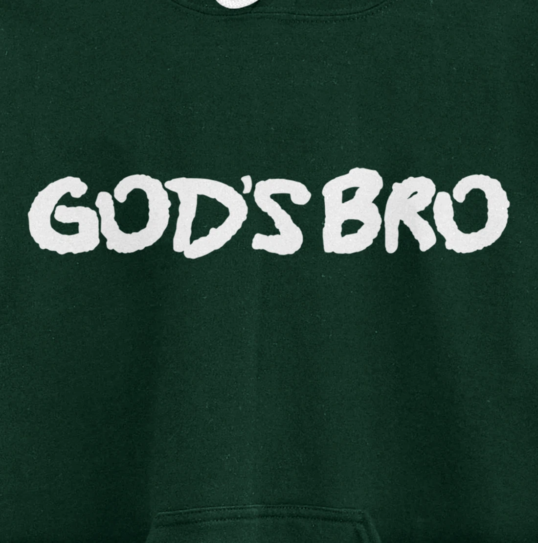 God's Bro Streetwear Pullover Hoodie