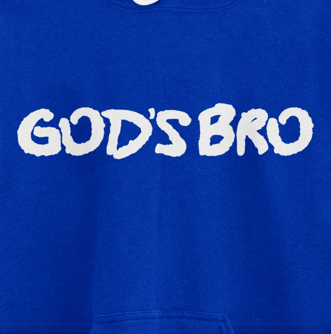 God's Bro Streetwear Pullover Hoodie