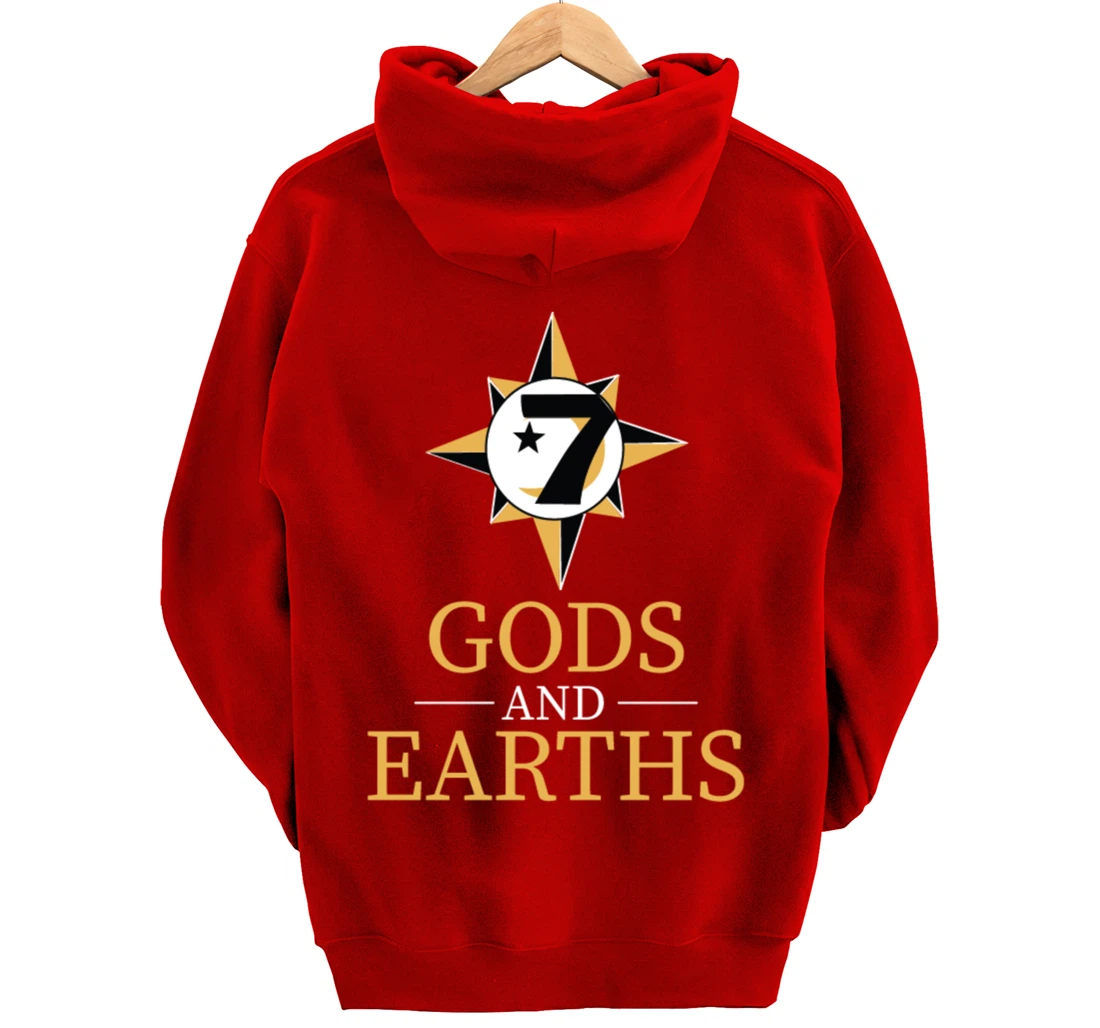 Gods and Earths Five Percent Nation Five Percenter Pullover Hoodie
