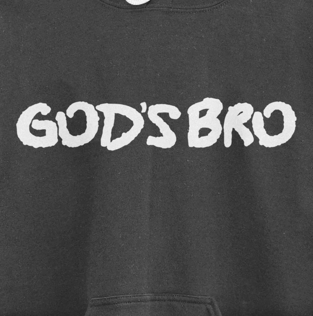 God's Bro Streetwear Pullover Hoodie