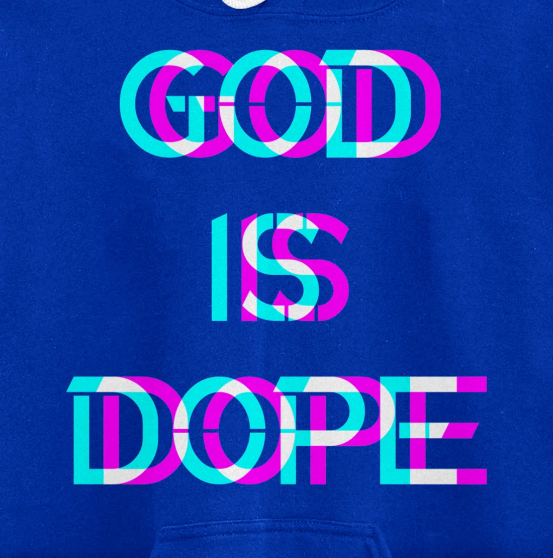 God is Dope Christian Faith Believer Pullover Hoodie