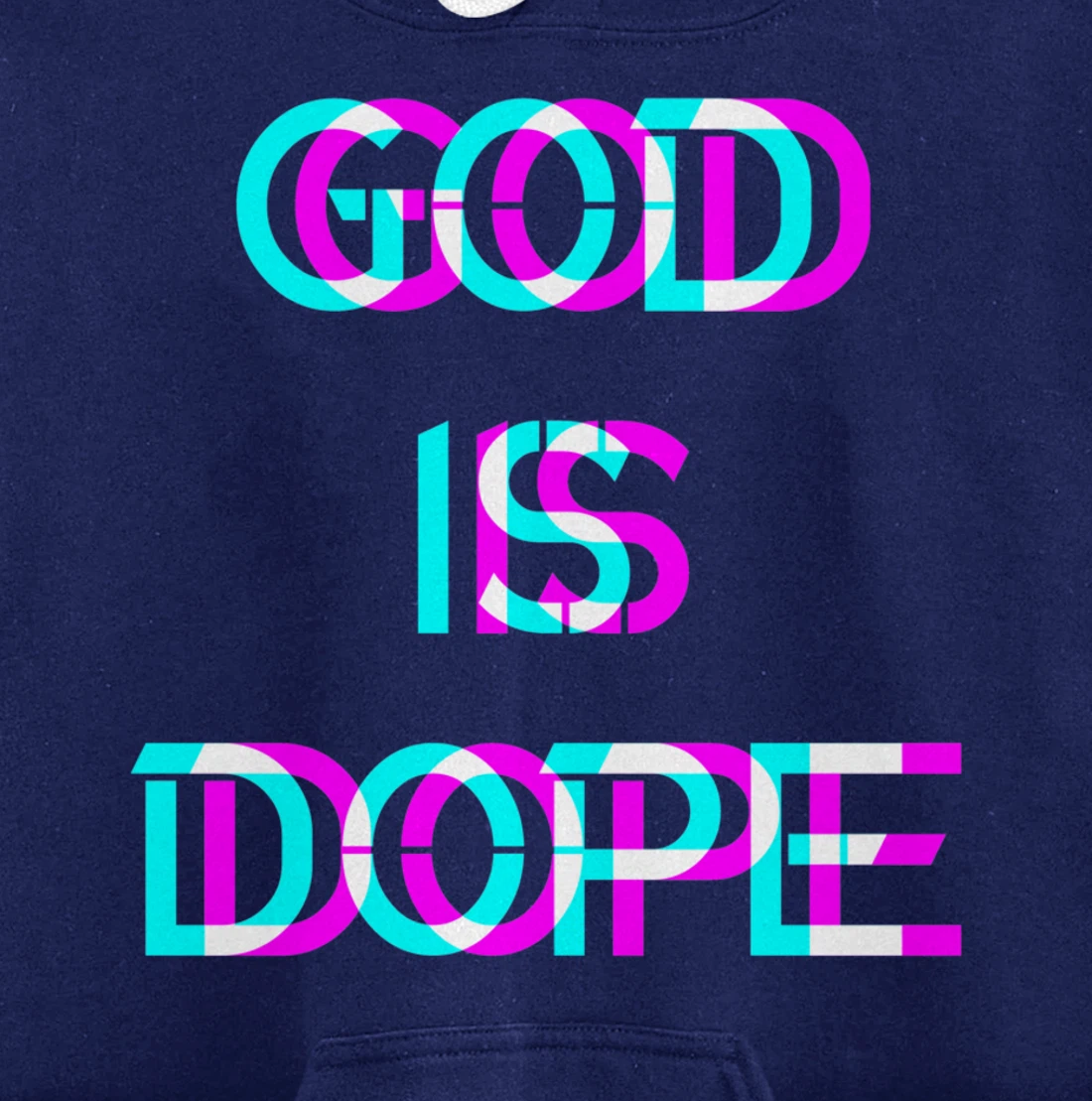 God is Dope Christian Faith Believer Pullover Hoodie