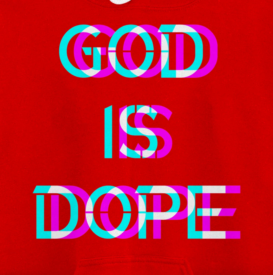 God is Dope Christian Faith Believer Pullover Hoodie