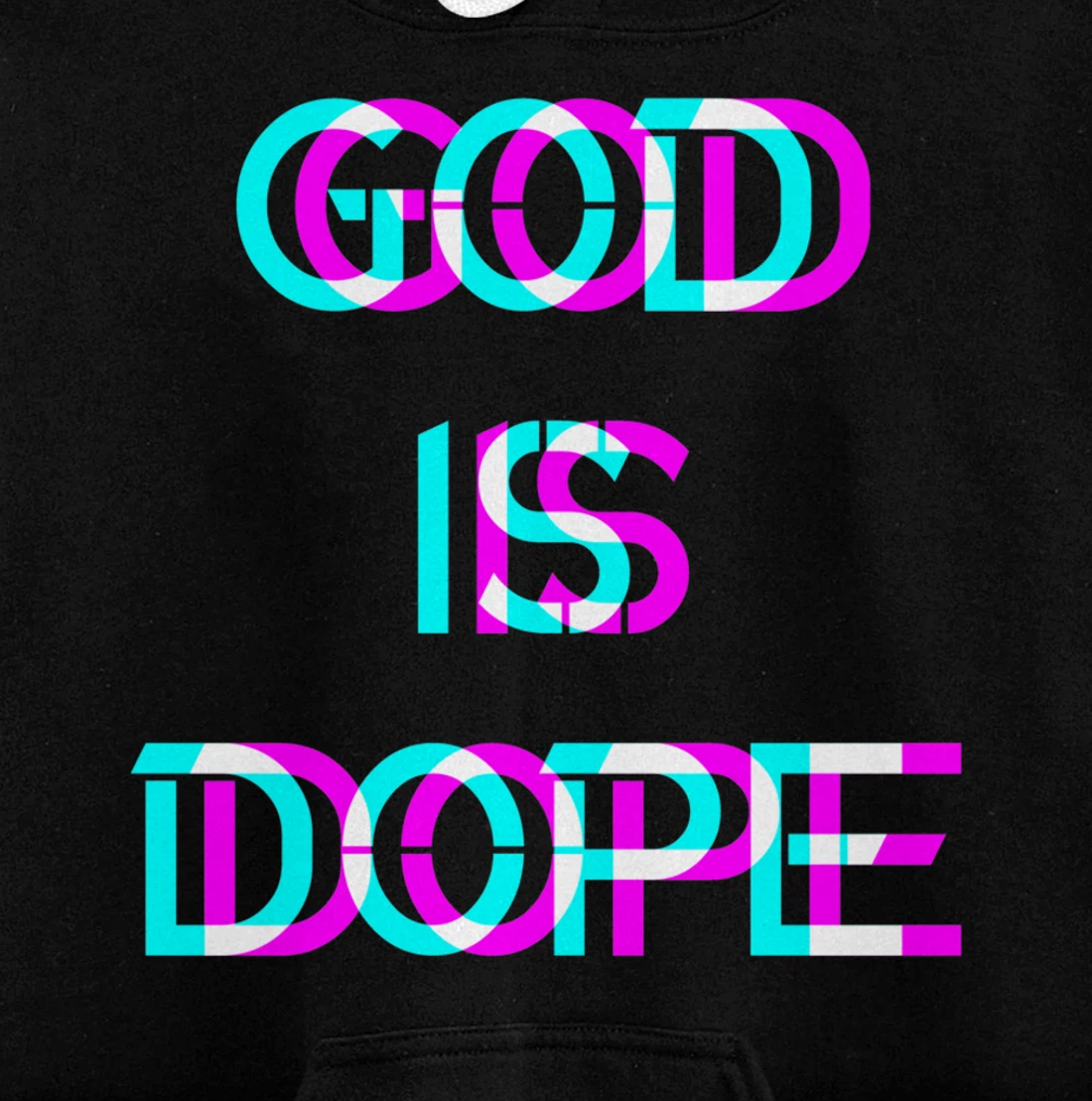 God is Dope Christian Faith Believer Pullover Hoodie