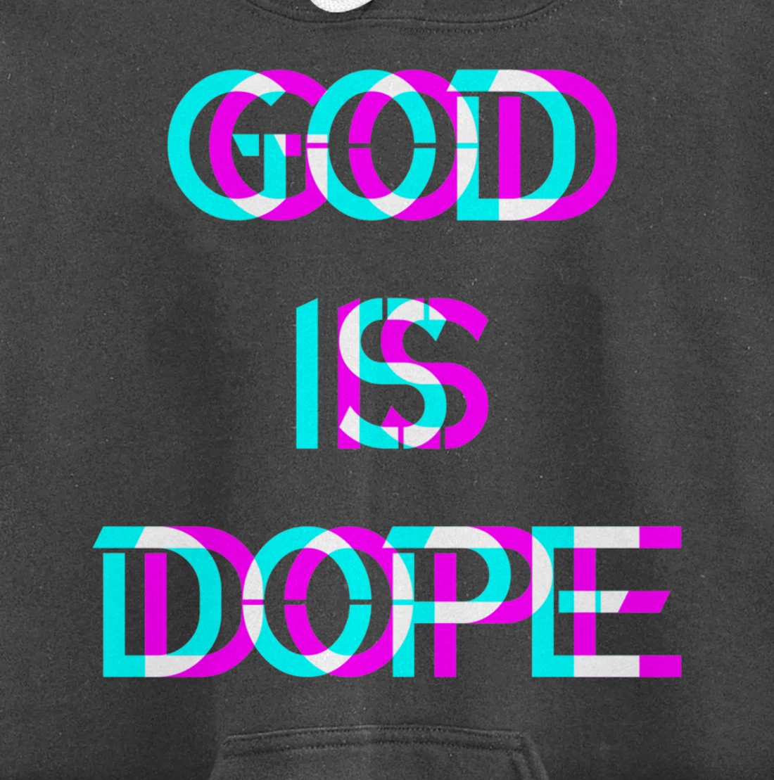 God is Dope Christian Faith Believer Pullover Hoodie