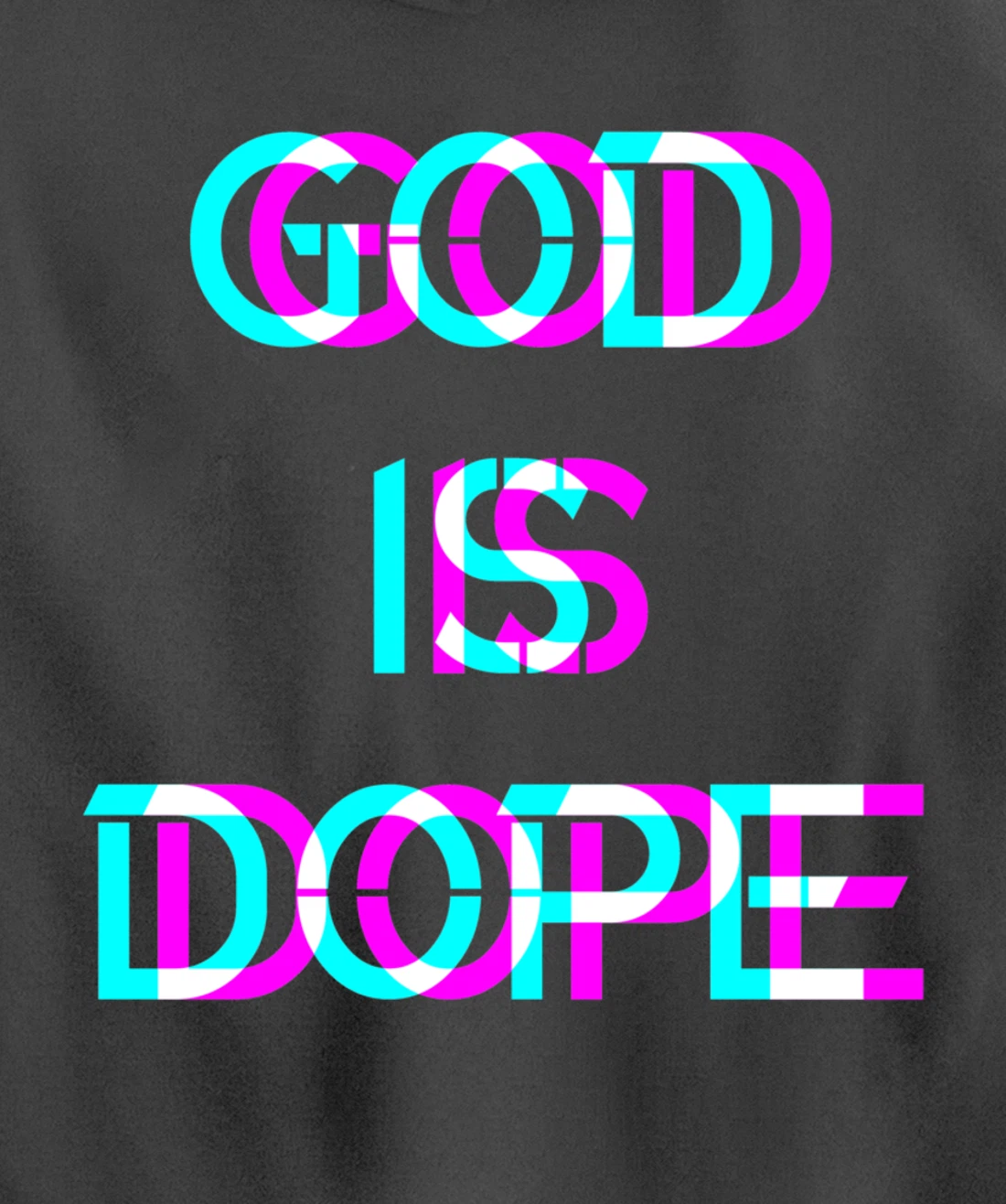 God is Dope Christian Faith Believer Pullover Hoodie